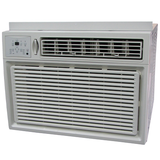 Comfort-Aire REG-243R01 23,200 BTU window air conditioner with electric heat, front view