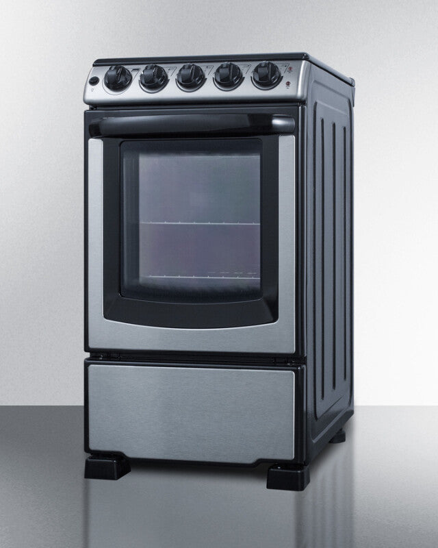 20" Wide Electric Smooth-top Range - (REX2071SSRT)