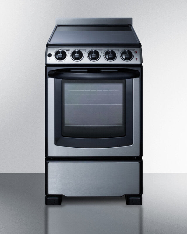 20" Wide Electric Smooth-top Range - (REX2071SSRT)