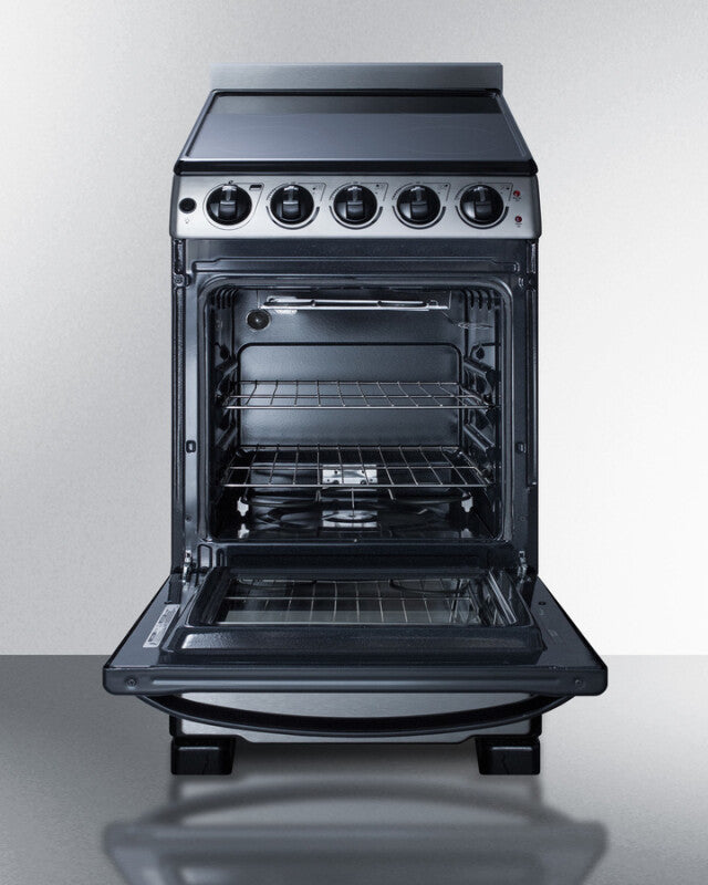 20" Wide Electric Smooth-top Range - (REX2071SSRT)