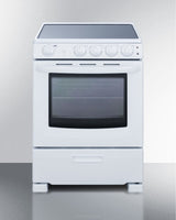 24" Wide Electric Smooth-top Range - (REX2421WRT)