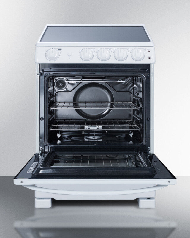 24" Wide Electric Smooth-top Range - (REX2421WRT)