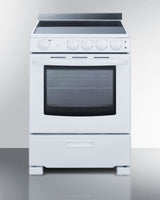24" Wide Electric Smooth-top Range - (REX2421WRT)
