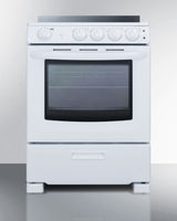 24" Wide Electric Smooth-top Range - (REX2421WRT)