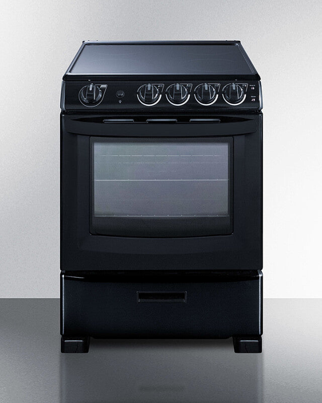 24" Wide Electric Smooth-top Range - (REX2431BRT)