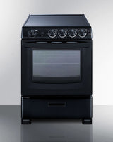24" Wide Electric Smooth-top Range - (REX2431BRT)
