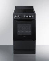 20" Wide Electric Smooth-Top Range - (REXT20BL)