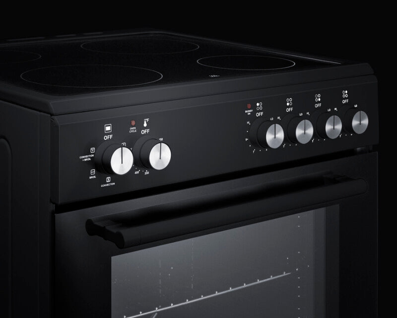 20" Wide Electric Smooth-Top Range - (REXT20BL)