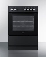24" Wide Electric Smooth-Top Range - (REXT24BL)
