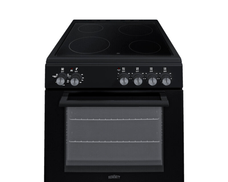 24" Wide Electric Smooth-Top Range - (REXT24BL)