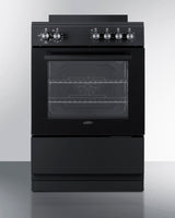 24" Wide Electric Smooth-Top Range - (REXT24BL)