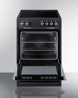 24" Wide Electric Smooth-Top Range - (REXT24BL)