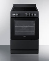 24" Wide Electric Smooth-Top Range - (REXT24BL)