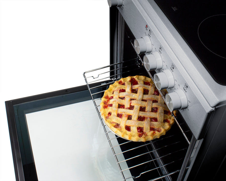 24" Wide Electric Smooth-Top Range - (REXT24SS)
