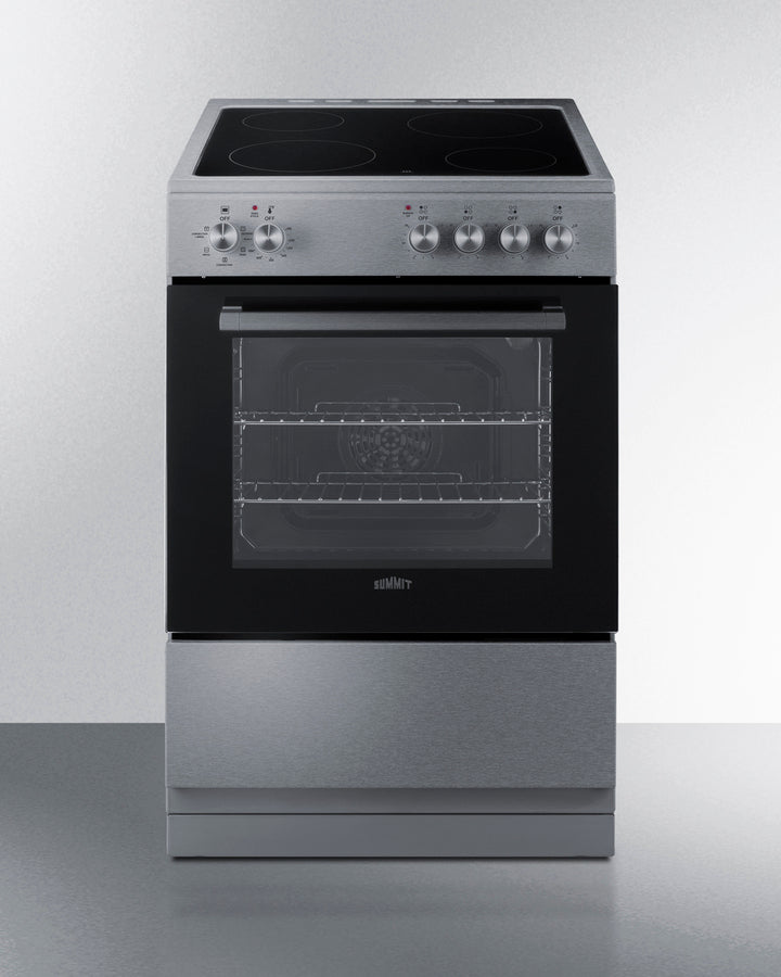 24" Wide Electric Smooth-Top Range - (REXT24SS)