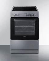 24" Wide Electric Smooth-Top Range - (REXT24SS)