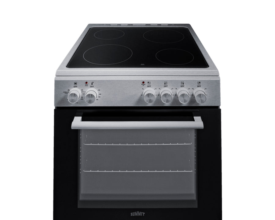 24" Wide Electric Smooth-Top Range - (REXT24SS)