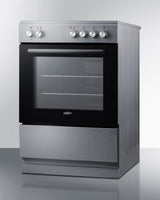 24" Wide Electric Smooth-Top Range - (REXT24SS)