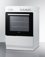24" Wide Electric Smooth-Top Range - (REXT24W)