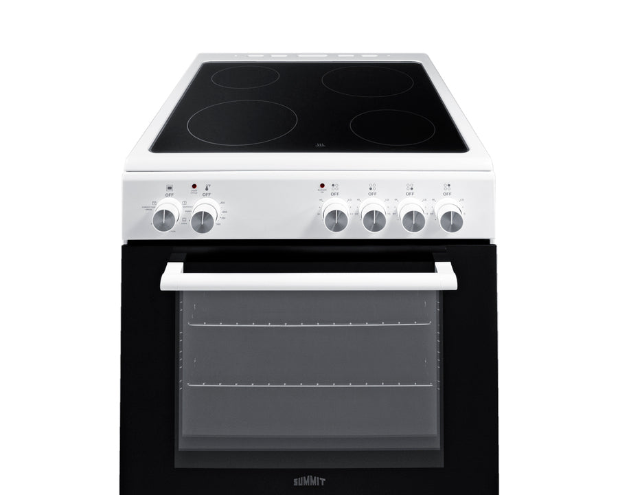 24" Wide Electric Smooth-Top Range - (REXT24W)