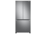 18 cu. ft. Smart Counter Depth 3-Door French Door Refrigerator in Stainless Look - (RF18A5101S9AA)