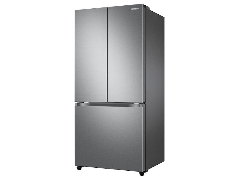 18 cu. ft. Smart Counter Depth 3-Door French Door Refrigerator in Stainless Look - (RF18A5101S9AA)