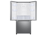 18 cu. ft. Smart Counter Depth 3-Door French Door Refrigerator in Stainless Look - (RF18A5101S9AA)
