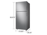 18 cu. ft. Counter Depth French Door Refrigerator - (RF18HFENBSRUS)