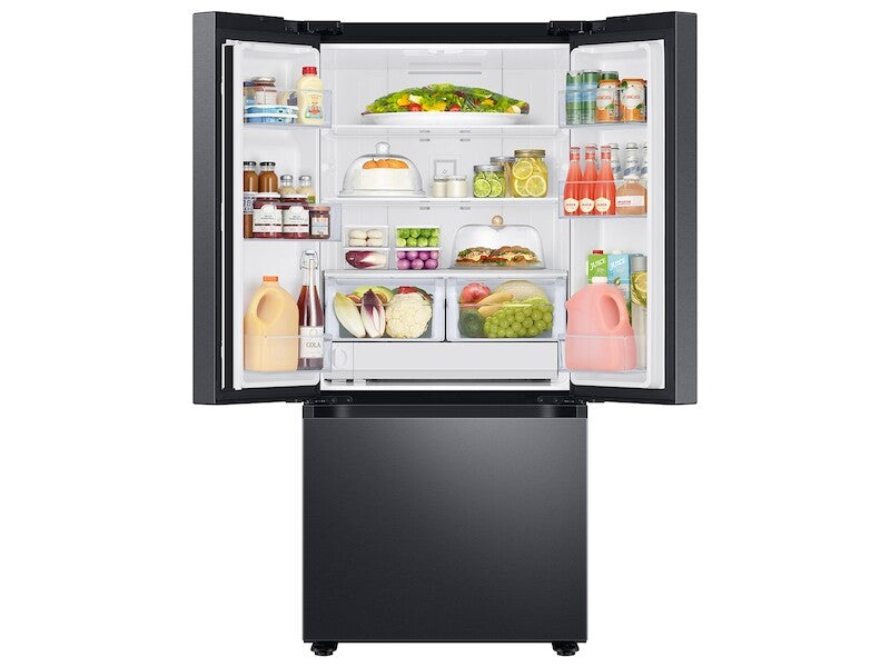 22 cu. ft. Smart 3-Door French Door Refrigerator with External Water Dispenser - (RF22A4221SGAA)