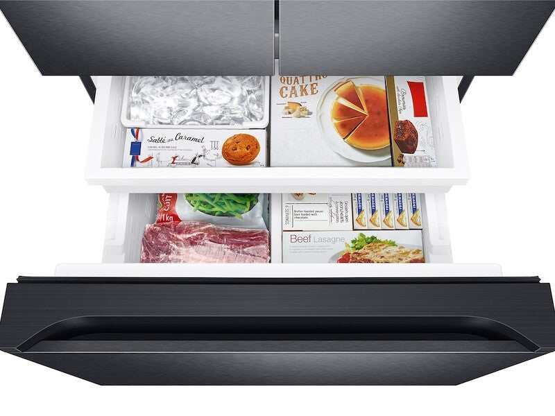 22 cu. ft. Smart 3-Door French Door Refrigerator with External Water Dispenser - (RF22A4221SGAA)