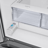 22 cu. ft. Food Showcase Counter Depth 4-Door French Door Refrigerator in Black Stainless Steel - (RF22R7351SG)