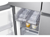 23 cu. ft. Smart Counter Depth BESPOKE 4-Door Flex(TM) Refrigerator with Customizable Panel Colors - (RF23A9675AP)
