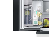 Bespoke 4-Door French Door Refrigerator (23 cu. ft.) with AutoFill Water Pitcher in White Glass - (RF23BB820012AA) - SAMSUNG
