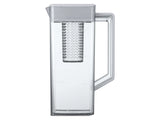 Bespoke 4-Door French Door Refrigerator (23 cu. ft.) with AutoFill Water Pitcher in White Glass - (RF23BB820012AA) - SAMSUNG
