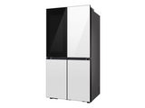 Bespoke 23 cu. ft. Counter Depth 4-Door Flex™ Refrigerator with Beverage Zone™ & Auto Open Door in White Glass - (RF23DB970012AA)