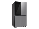 Bespoke Counter Depth 4-Door Flex™ Refrigerator (23 cu. ft.) with Beverage Zone™ and Auto Open Door in Stainless Steel - (RF23DB9700QLAA)
