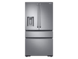 23 cu. ft. Counter Depth 4-Door French Door Refrigerator with Polygon Handles in Stainless Steel - (RF23M8090SG)