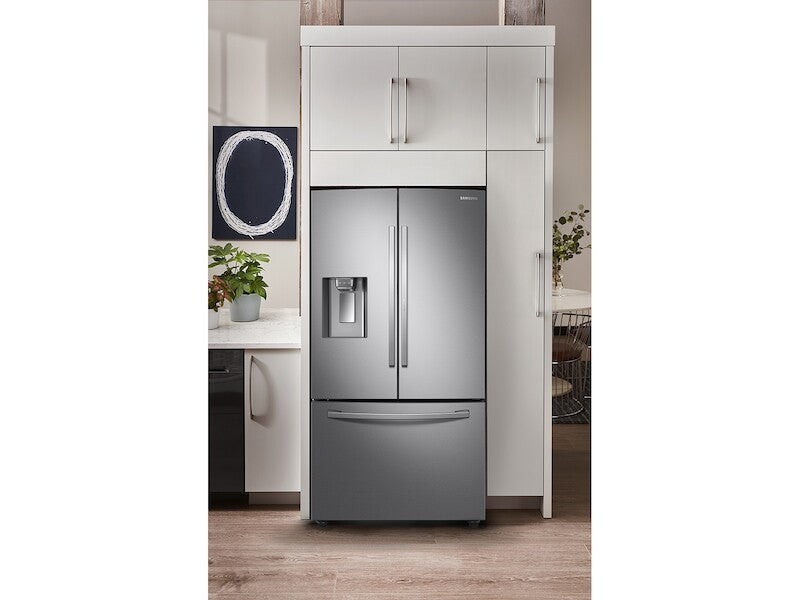 23 cu. ft. Counter Depth 3-Door French Door Food Showcase Refrigerator - (RF23R6301SR)