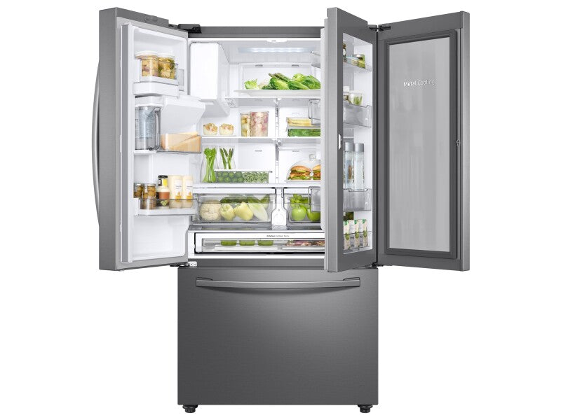 23 cu. ft. Counter Depth 3-Door French Door Food Showcase Refrigerator - (RF23R6301SR)