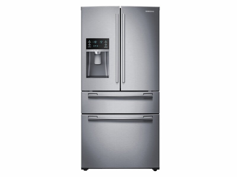 25 cu. ft. 4-Door French Door Refrigerator in Stainless Steel - (RF25HMEDBWW)