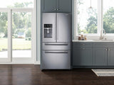 25 cu. ft. 4-Door French Door Refrigerator in Stainless Steel - (RF25HMEDBWW)
