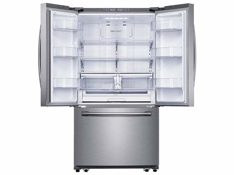 26 cu. ft. French Door Refrigerator with Internal Filtered Water in Black Stainless Steel - (RF261BEAESG) - SAMSUNG