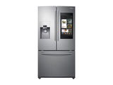 24 cu. ft. Family Hub(TM) 3-Door French Door Refrigerator in Stainless Steel - (RF265BEAESR) - SAMSUNG