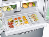 26 cu. ft. 3-Door French Door Refrigerator with CoolSelect Pantry(TM) in White - (RF26J7500WW) - SAMSUNG