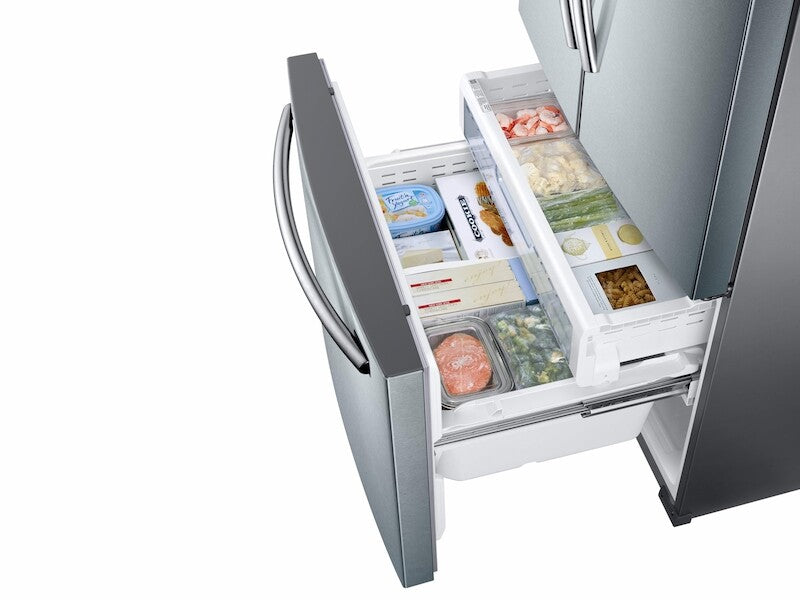 26 cu. ft. 3-Door French Door Refrigerator with CoolSelect Pantry(TM) in White - (RF26J7500WW) - SAMSUNG