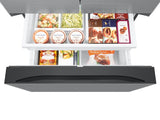 26 cu. ft. Mega Capacity Counter Depth 3-Door French Door Refrigerator with External Water and Ice Dispenser in Stainless Steel - (RF27CG5B10SRAA)