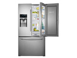 28 cu. ft. Food Showcase 3-Door French Door Refrigerator in Stainless Steel - (RF28HDEDBSR) - SAMSUNG