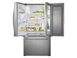 28 cu. ft. Food Showcase 3-Door French Door Refrigerator in Stainless Steel - (RF28HDEDBSR) - SAMSUNG
