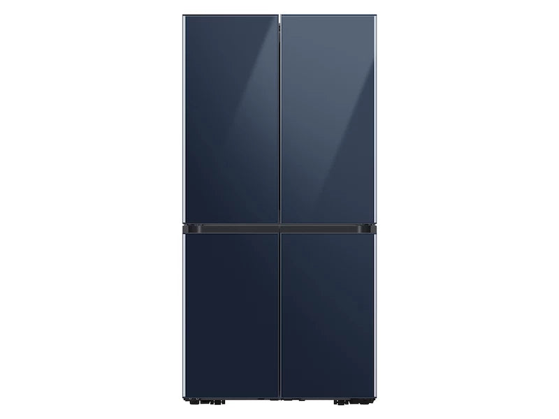 Bespoke 4-Door Flex(TM) Refrigerator (29 cu. ft.) in Navy Glass - (RF29A967541) - SAMSUNG