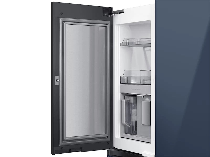 Bespoke 4-Door Flex(TM) Refrigerator (29 cu. ft.) in Navy Glass - (RF29A967541) - SAMSUNG